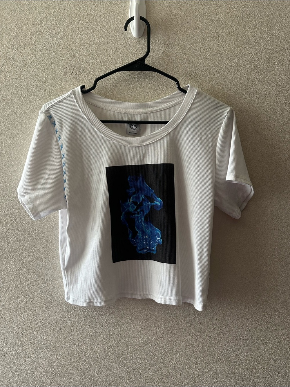 NWT boys lie electric love crop tee size large - Picture 7 of 9